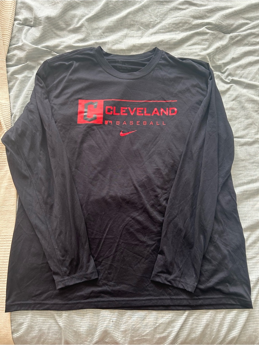 CLEVELAND GUARDIANS BASEBALL LONG SLEEVE SHIRT